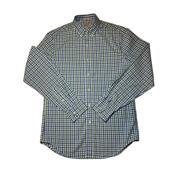 J. Crew Classic Fit Button Down Shirt Mens Size Small Blue Secret Wash Stretch - Picture 2 of 5
